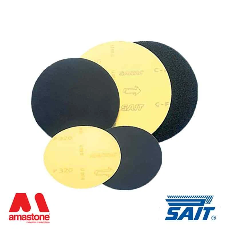 Paper hook and loop sanding disc pads  - SAITAC VEL - Image 1 of 1