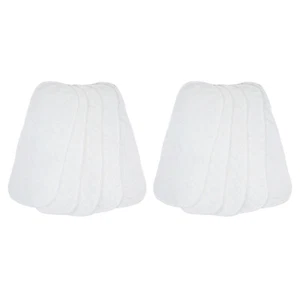 10PCS Cotton Cloth Baby Diapers Inserts Liners 3 Layers Reusable Newborn Nappy H - Picture 1 of 13