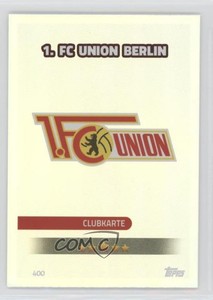 2016-17 Topps Match Attax Bundesliga 2 Bundesliga 1 FC Union Berlin #400