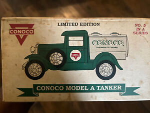 Conoco Continental Oil Company 1929 Ford Model A Tanker Bank Vintage 1995 NOS