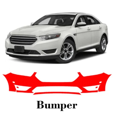Película de protección de pintura PPF precortada para parachoques delantero para Ford Taurus 2013-2019 Foto 1 de 4