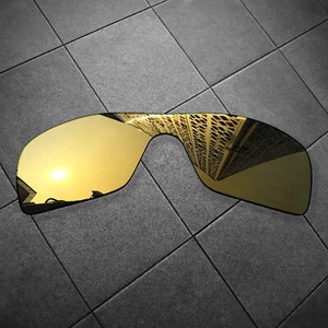Bronze Gold Mirrored Replacement Lenses for-Oakley Turbine Rotor POLARIZED - Picture 1 of 5