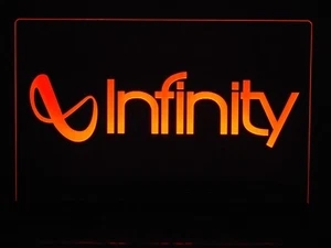 INFINITY ETCHED ACRYLIC LED SIGN - Picture 1 of 7
