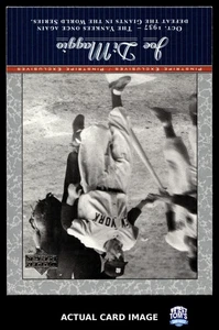 2001 Upper Deck Pinstripe Exclusives #JD9 JOE DIMAGGIO New York Yankees HOF NM - Picture 1 of 4