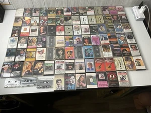 LOT of 94 Vintage Cassette Tapes Various Old Country Music Some Rock Preowned - Picture 1 of 11