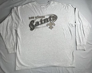 Vintage New Orleans Saints NFL Football Long Sleeve Shirt Size Men’s 2XL - Picture 1 of 6