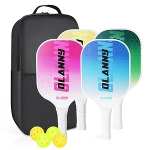 OLANNY Pickleball Paddel Premium Schläger Gesicht & Polymer Wabenkern inklusive... - Bild 1 von 7