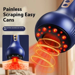 Electric Gua Sha Massager Heating Body Scraping Tool for Full Body Lymphatic - Picture 1 of 24