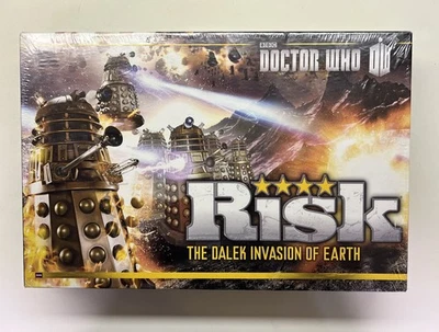 Risk The Dalek Invasion Of Earth Doctor Who Board Game NEW Factory Sealed - Image 1 of 4