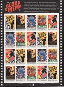 SC# 4336-40 - 42¢ 2008 - Vintage Black Cinema - Mint NH Sheet of 20 - Picture 1 of 1