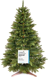 Albero Di Natale Artificiale Premium 180Cm – Realistico, Rami Fitti, Con Base in - Foto 1 di 12