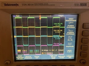 Low 4202 Hrs Calibrated Tektronix TDS 3014 Oscilloscope 100MHz 4CH, was $10K new - Picture 1 of 14
