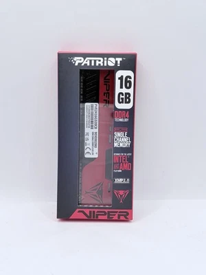 Patriot Viper Elite II DDR4 16GB 3200MHz PVE2416G320C8 Single Stick NEW - Image 1 of 4