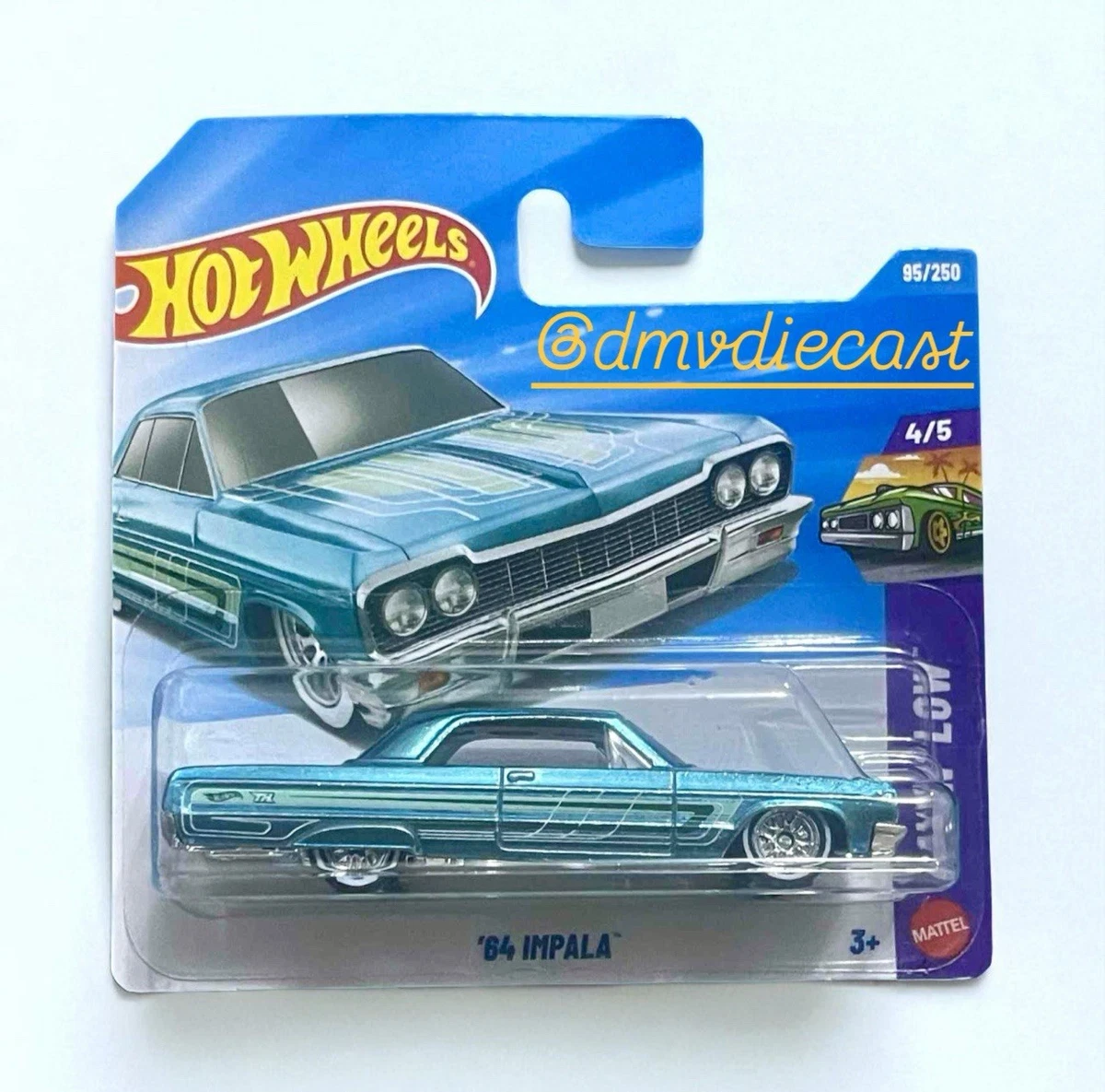 Hot Wheels Chevrolet Impala Contemporary Manufacture Diecast