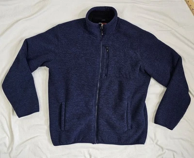 32 degree Blue Cloud Fleece Sherpa-Lined Full Zip Men's Large - Image 1 of 4