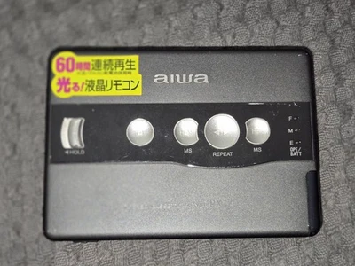 Aiwa HS-PX770 Cassette Player - Metal mirror chromate - RARE -Untested- - Image 1 of 4