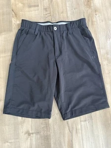 NEU Under Armour Golfshorts Herren 30 Heat Gear schwarz Performance Gummibund - Bild 1 von 8