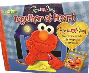 Sesame Street~Record a Story : Together at Heart~Child Book ISBN 9781450801973 - Picture 1 of 10
