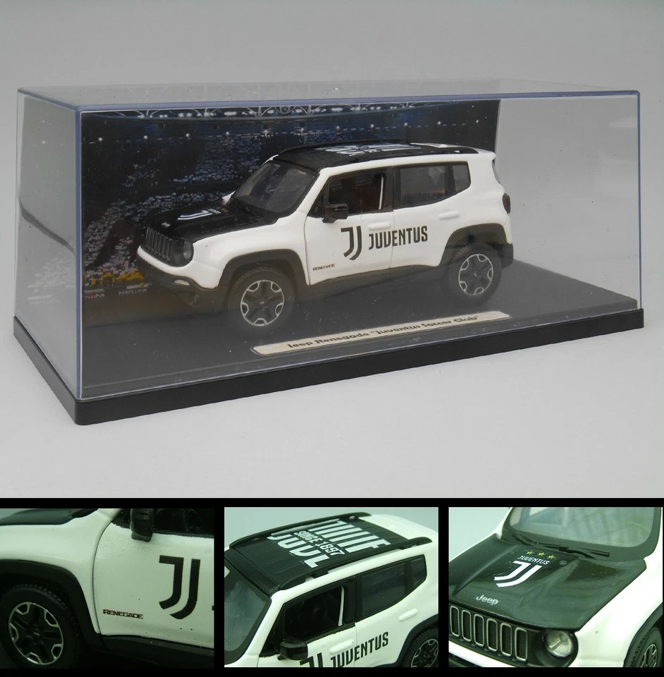 Jeep Renegade "Juventus Soccer Club" 1:24 + Show Case - Immagine 1 di 1