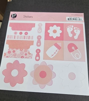 Pegatinas cartulina pebblesinc 6x6 My Baby Girl 50734 Foto 1 de 2