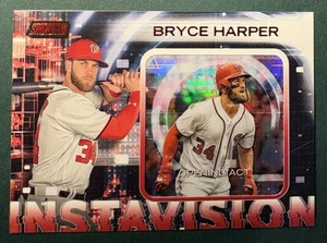 Bryce Harper Red Instavision 44/50 2018 Topps Stadium Club I-BH TSC Opening Act - Bild 1 von 12