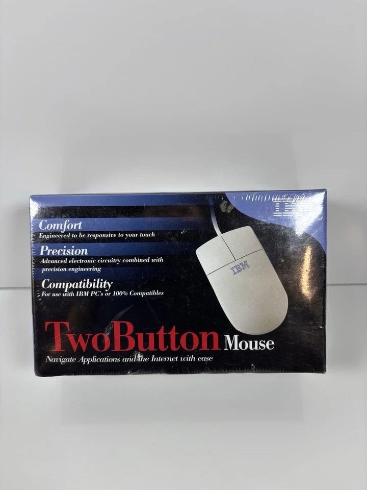 Vintage IBM Two Button Mouse (Sealed) - Image 1 of 2