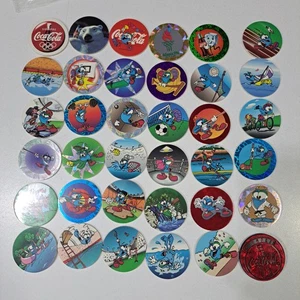 Coca Cola Pogs Atlanta 1996 Juego Completo Argentina Promo - Imagen 1 de 6