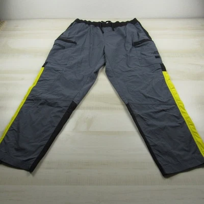 North Face Pants Mens Extra Large Gray Yellow Steep Tech Cargo Windbreaker - Image 1 of 4