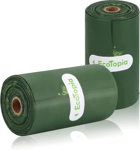 Extra 20% dickere Hundekotbeutel, 100% zertifiziert biologisch abbaubar & kompostierbar Hundekot - Bild 1 von 9