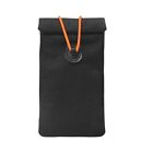 Black Faraday Bags Oxford Cloth Faraday Pouch Signal Blocking Bag  for Car Keys