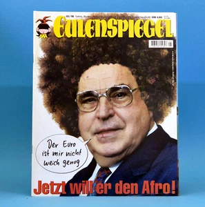 Eulenspiegel 5 1998 Helmut Kohl | Jetzt will er den Afro - Foto 1 di 1