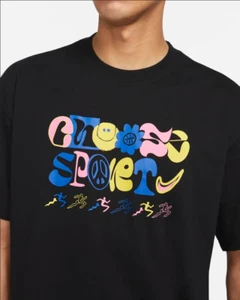 Nike Sportswear Retro Choose Sport Men Tee T-Shirt Black DJ1347 - Picture 1 of 5