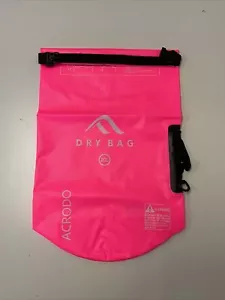 Waterproof Dry Bag For Canoe Floating Boating Kayaking Camping Backpack-Pink - Picture 1 of 1