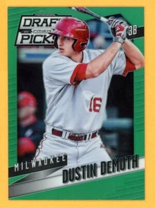 DUSTIN DEMUTH 2014 Panini Prizm Draft Picks Green Rookie RC SER #d /35 - Picture 1 of 2