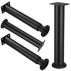 Adjustable Furniture Legs 4 Pcs Set 25CM to 42CM for Stability - Picture 1 of 11