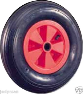Ruota Ruote Pneumatica Disco Plastica Gabbia Rulli diametro mm400 Portata Kg.200 - Picture 1 of 1