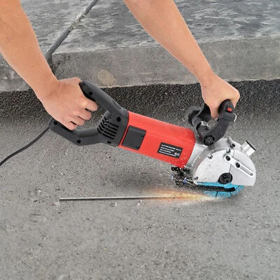 Máquina ranurada eléctrica máquina ranuradora de hormigón máquina de corte 5000 rpm 133 mm Foto 1 de 4