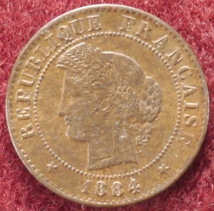 Frankreich 1 Centime 1884 A (E2203) - Bild 1 von 2