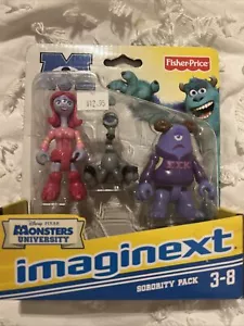 Fisher Price Imaginext MONSTERS UNIVERSITY Inc Johnny Chet Omar QQQQ - Picture 1 of 2