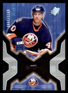 2006-07 SPx #198 Matt Koalska RC New York Islanders 0911/1999