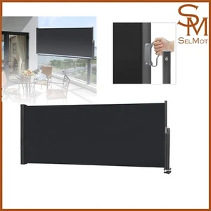 Seitenmarkise mit UV-Schutz - Stabiler Sichtschutz für Terrassen - Bild 1 von 2
