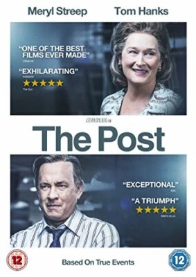 The Post DVD Drama (2018) Meryl Streep Quality Guaranteed Reuse Reduce Recycle - Image 1 of 4