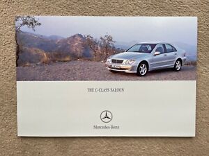 2003 Mercedes Benz C-Class Saloon - Car Brochure (UK)