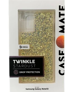 NEW CaseMate for Samsung Galaxy Note10 Twinkle Stardust Drop Protection - Picture 1 of 2
