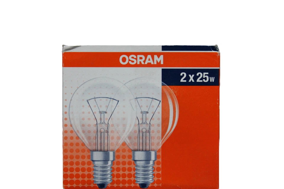Osram Tropfenlampe CLASSIC P 230V E14 25W Klar 2x - Bild 1 von 1