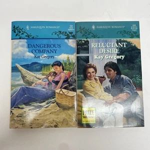 Lot of 2 Kay Gregory Harlequin Romance Paperback Books - Bild 1 von 1