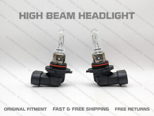 OE+ HIGH BEAM Headlight Bulbs for Saturn LW200 2001-2003 Qty 2