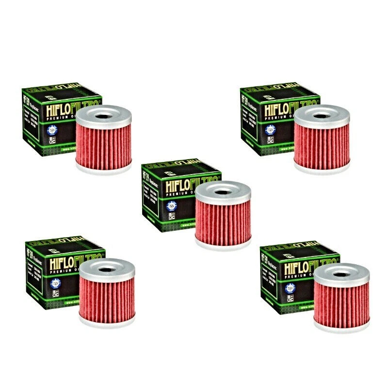Suzuki DRZ400 Genuine HiFlo Oil Filter HF139 DRZ DR-Z 400 DR-Z400 - Pack of 5 - Image 1 of 4