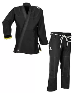 Tuta Adidas BJJ Challenge 2.0 - JJ350BK BJJ-Gi nera - Brazilian Jiu-Jitsu - Foto 1 di 12