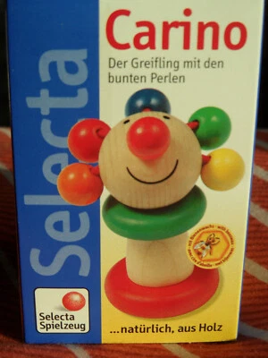 Selecta Babywelt Holzspielzeug Greifling Carino ab Säugling, Spielzeug neu, OVP - Bild 1 von 4